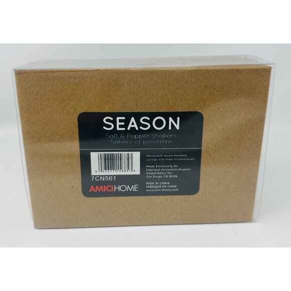 Toucan Salt and Pepper Shaker Set Amici Home Tropical Birds Kitchen Home Gift - Picture 3 of 4